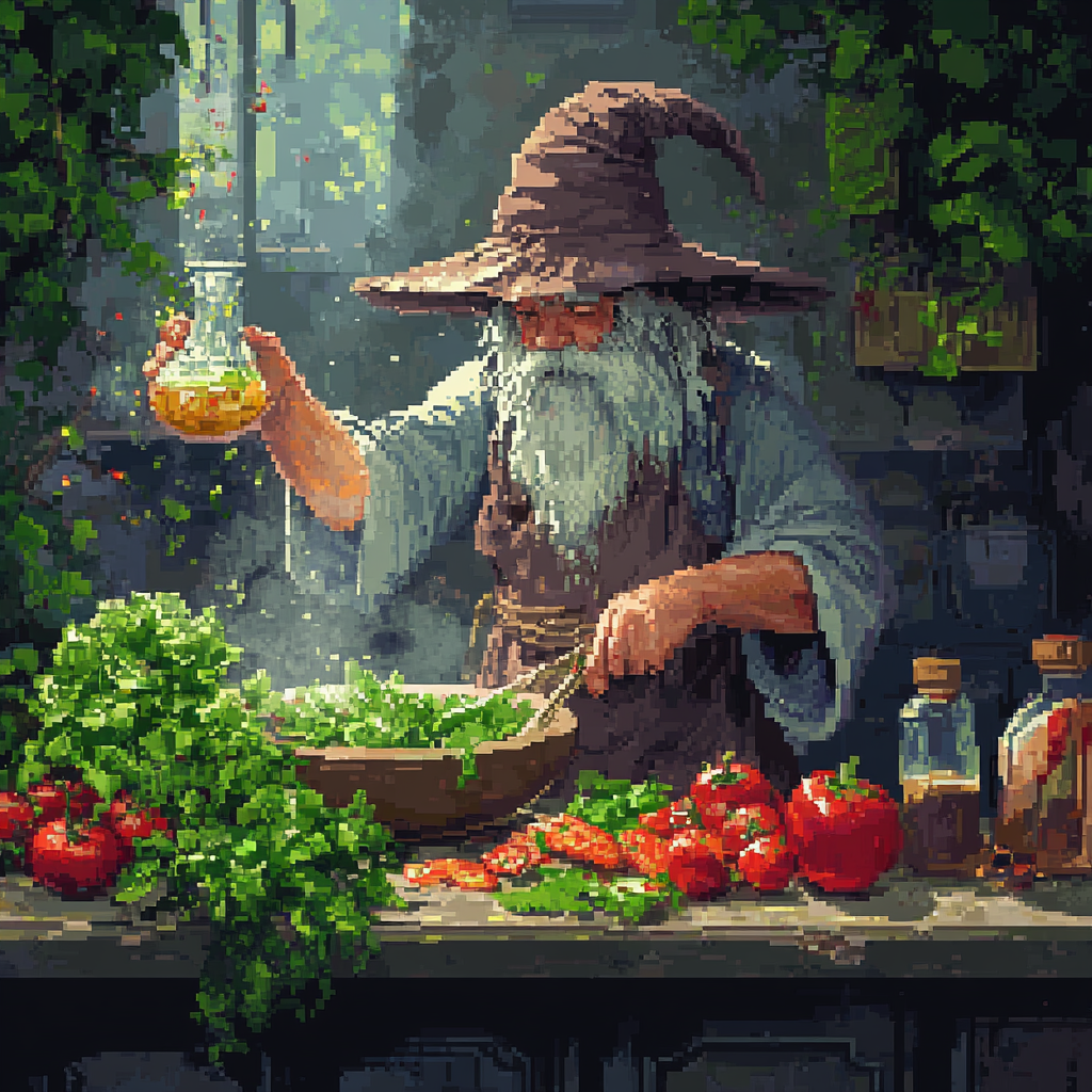 the wizard of salad dressing